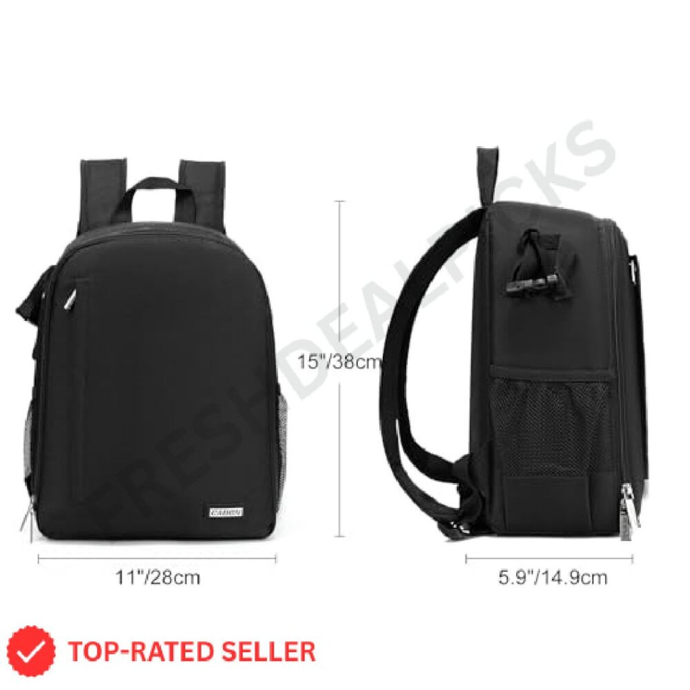 Professional Camera Backpack Waterproof Dslr Mirr… - image 3